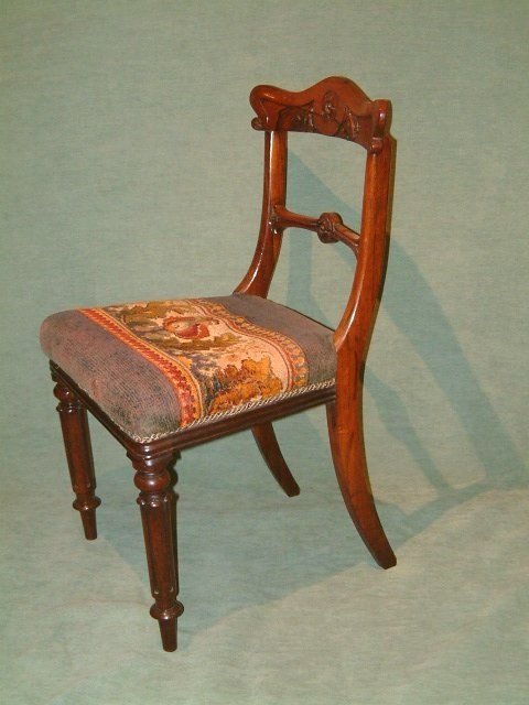 superb set of 4 rosewood victorian dining chairs