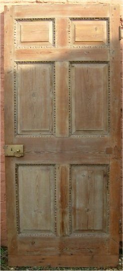 victorian pine door