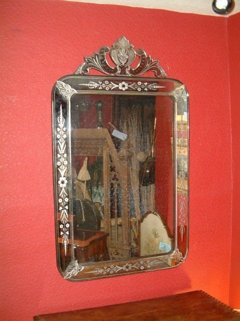 1920s venetian mirror