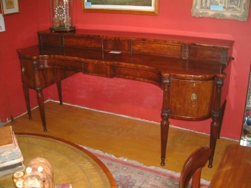 superb early 19thc mahogany scottish sideboard