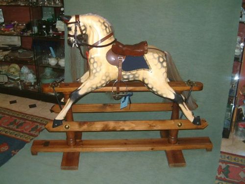 20th century rocking horse by the rocking horse works no432