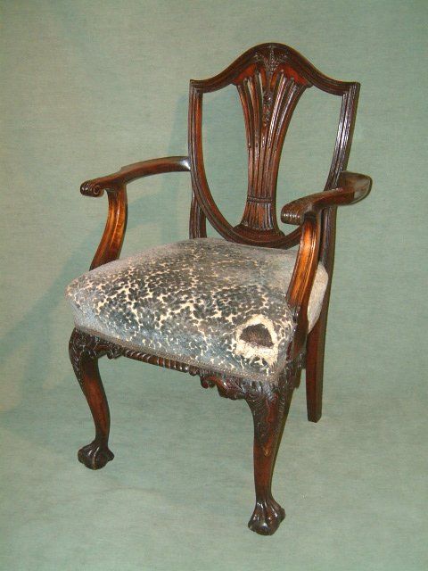 set of 6 42 19th century mahogany dining chairs
