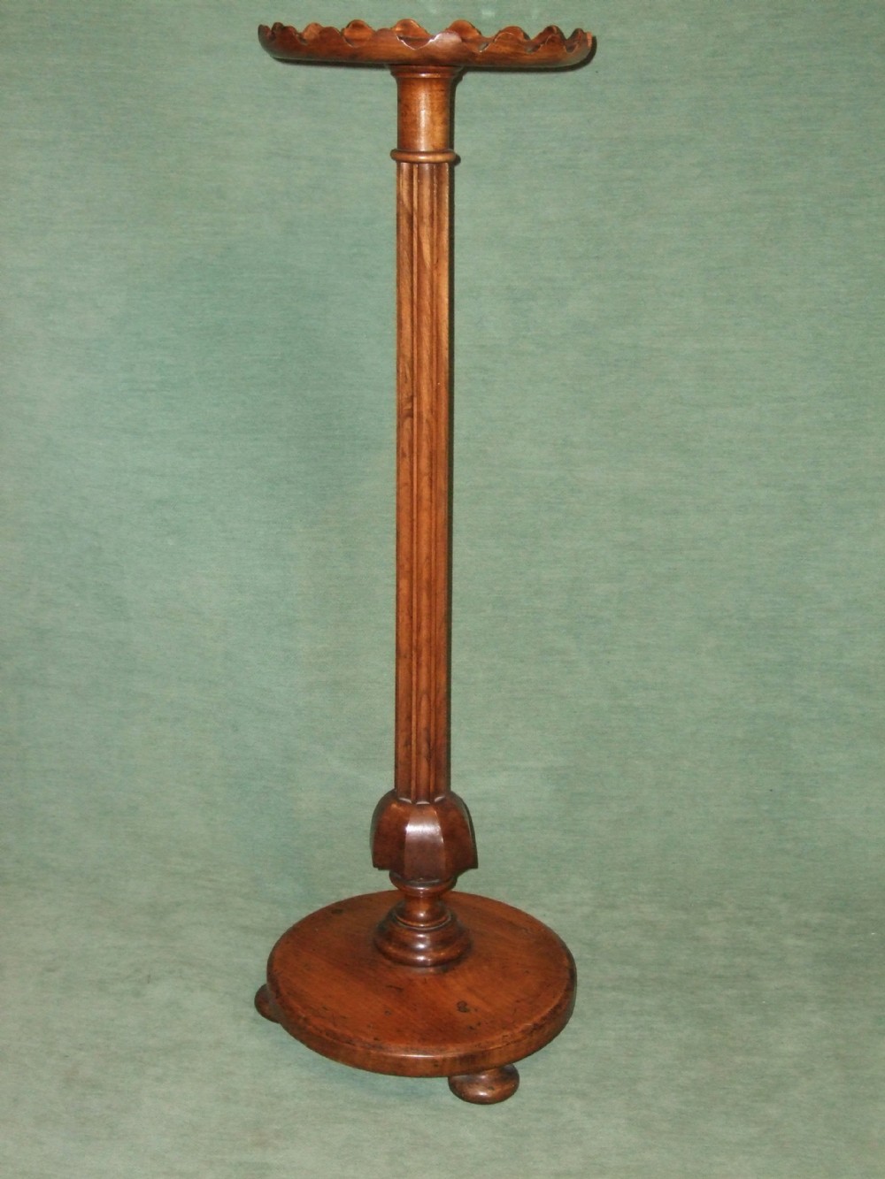 victorian walnut pedestal table in the queen anne taste