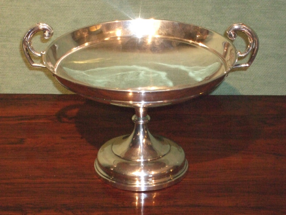 silver tazza fruit stand by walker hall 1924