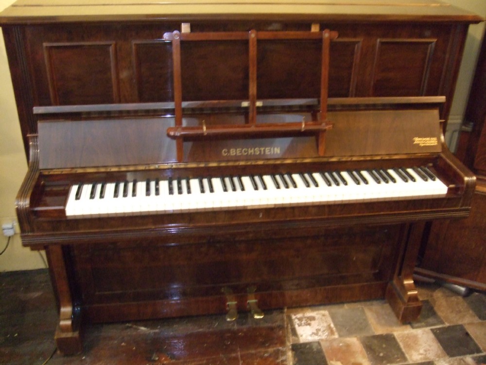 bechstein upright piano in rosewood case c1920