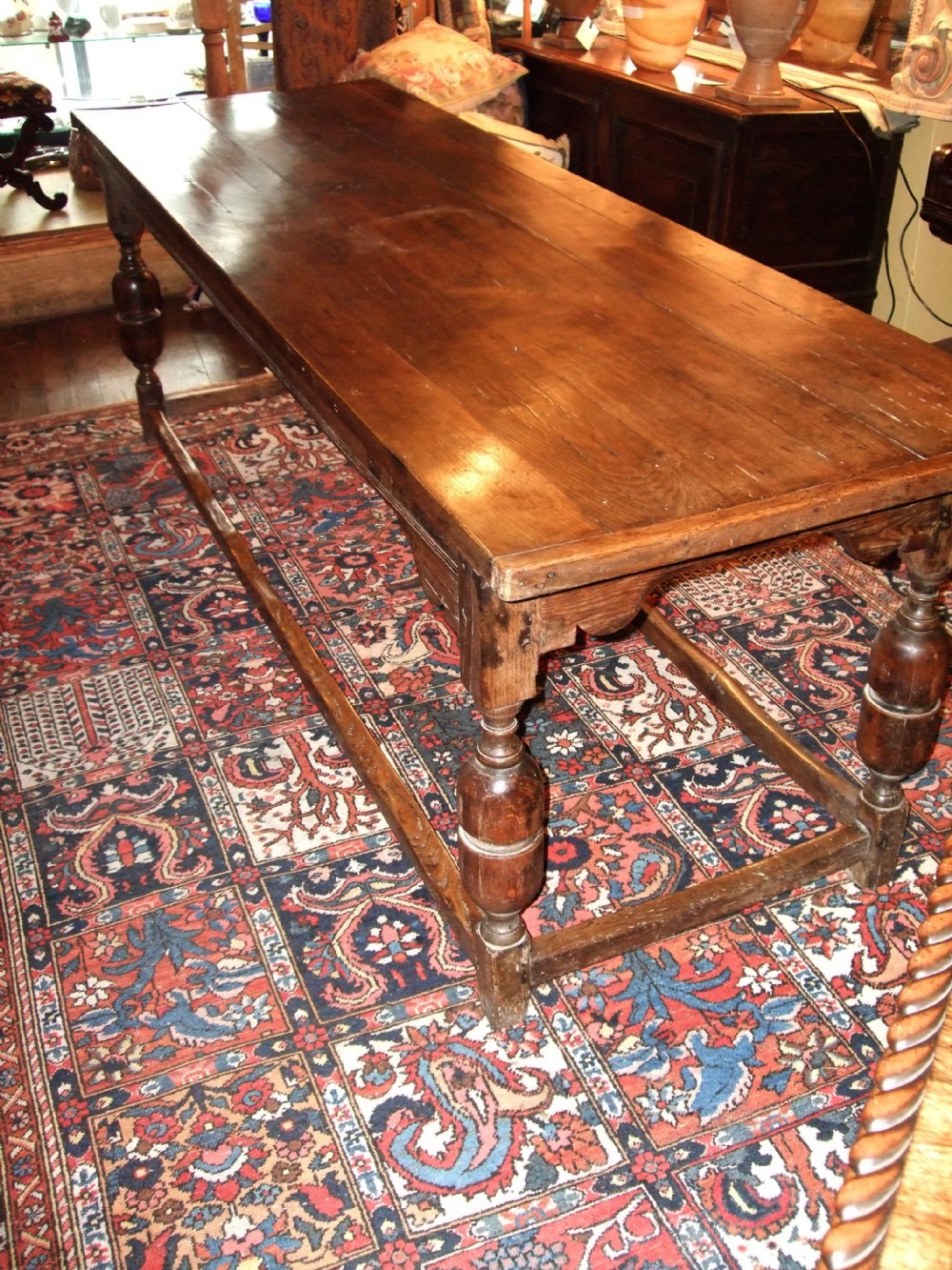 18th century oak refrectory table
