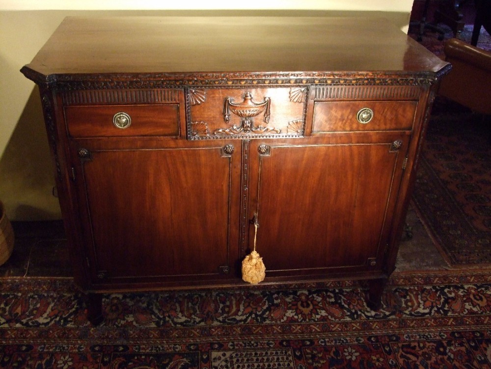 george 3rd side cabinet in the heppelwhite style