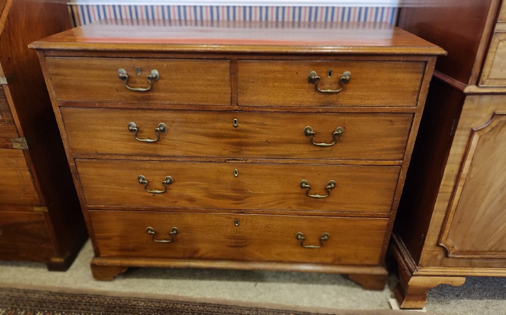 george 3rd mahogany chest of drawers