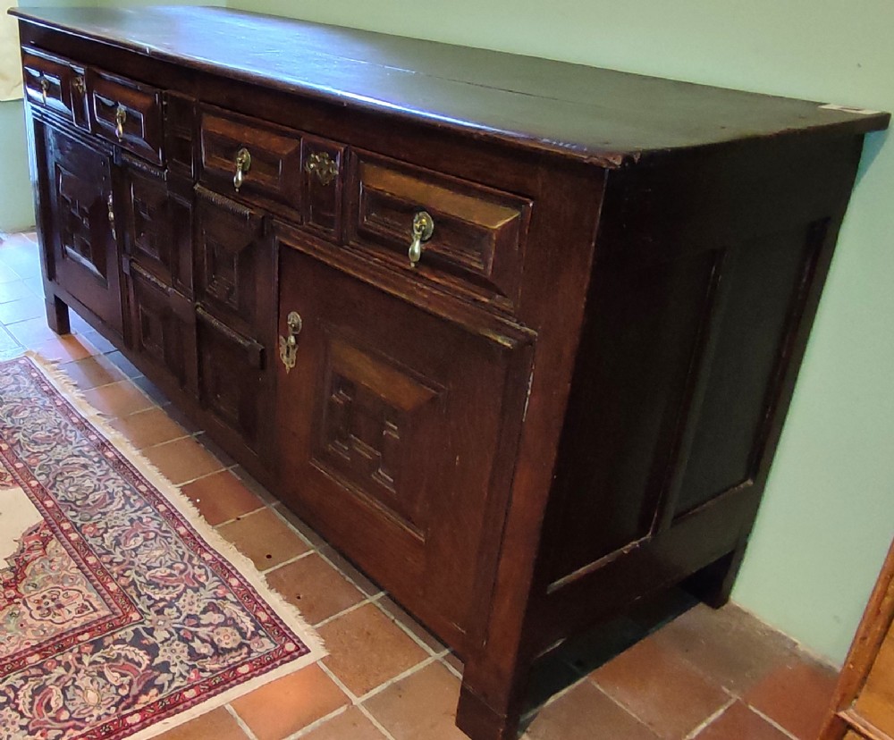 18thc oak dresser