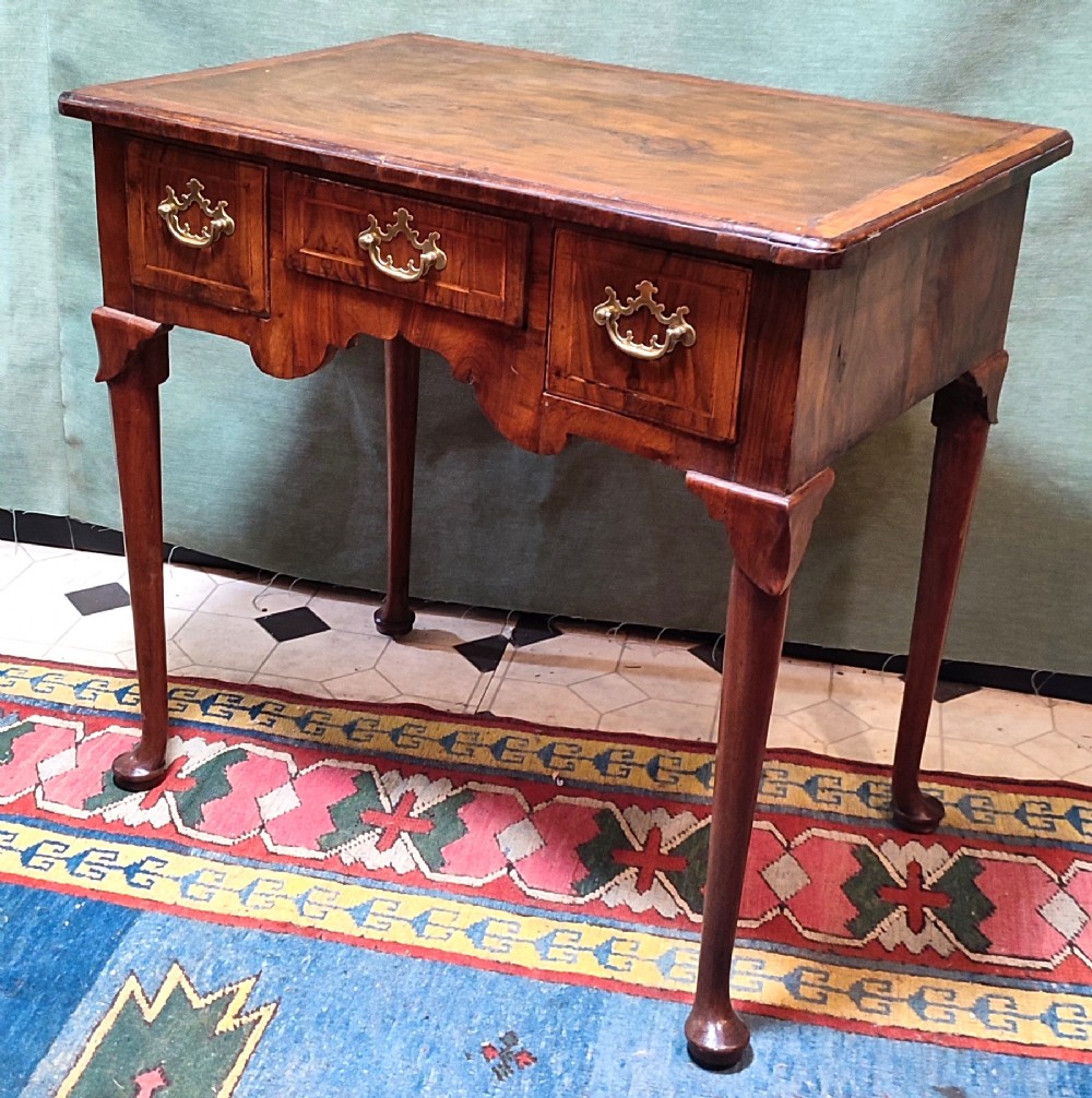 18thc walnut lowboy